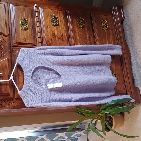 🍁NWT Women's TopShop Wool Blend Crew Neck Sweater - Picture 2 of 5